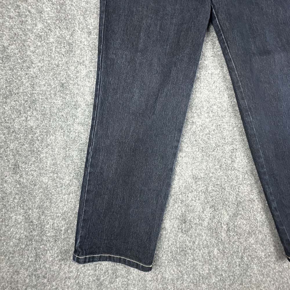 Gloria Vanderbilt Amanda Straight Leg Womens Size 16W Dark Wash Blue Denim Jeans - Picture 4 of 16
